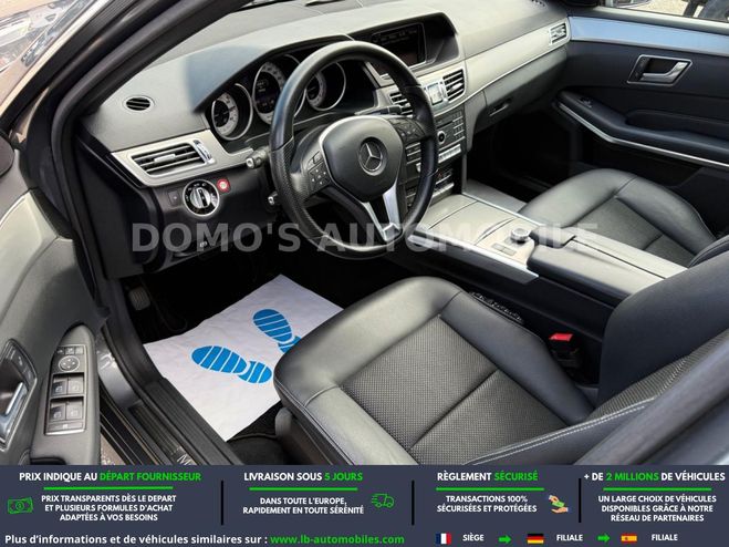 Mercedes Classe E 220 CDI BVA Gris M�tallique de 2015