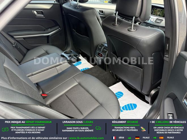 Mercedes Classe E 220 CDI BVA Gris M�tallique de 2015