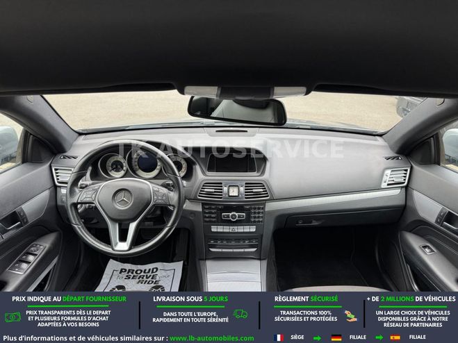 Mercedes Classe E 200 BVA Argent� M�tallique de 2014