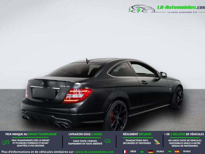 Mercedes Classe C 63 AMG A Noir Mate de 2012