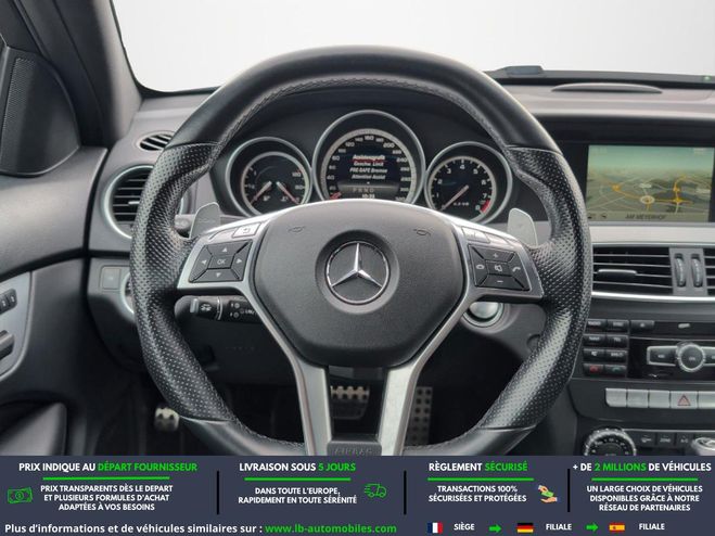 Mercedes Classe C 63 AMG A Noir M�tallique de 2014