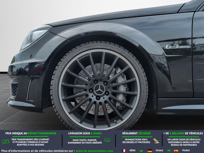 Mercedes Classe C 63 AMG A Noir M�tallique de 2014