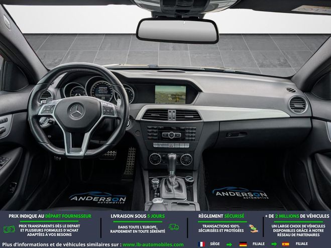 Mercedes Classe C 63 AMG A Noir M�tallique de 2014