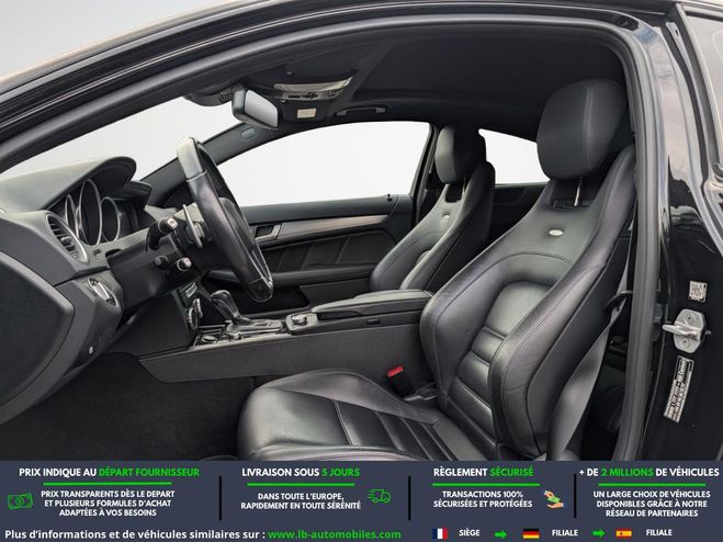 Mercedes Classe C 63 AMG A Noir M�tallique de 2014