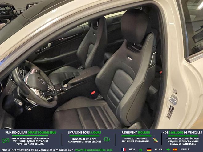 Mercedes Classe C 63 AMG A Blanc M�tallique de 2014