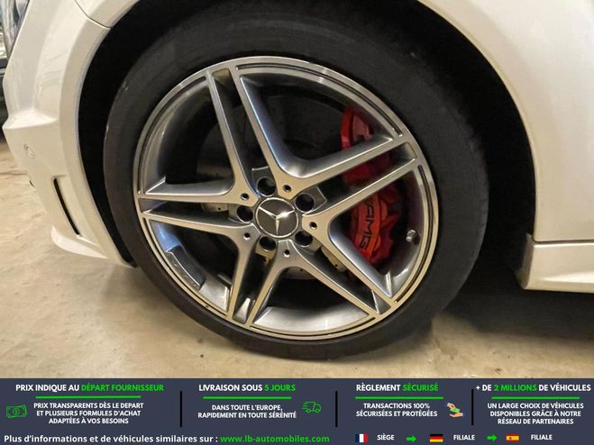 Mercedes Classe C 63 AMG A Blanc M�tallique de 2014