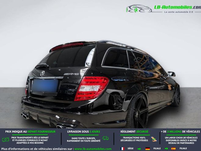 Mercedes Classe C 63 AMG A Noir M�tallique de 2014