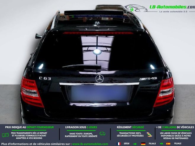 Mercedes Classe C 63 AMG A Noir M�tallique de 2014
