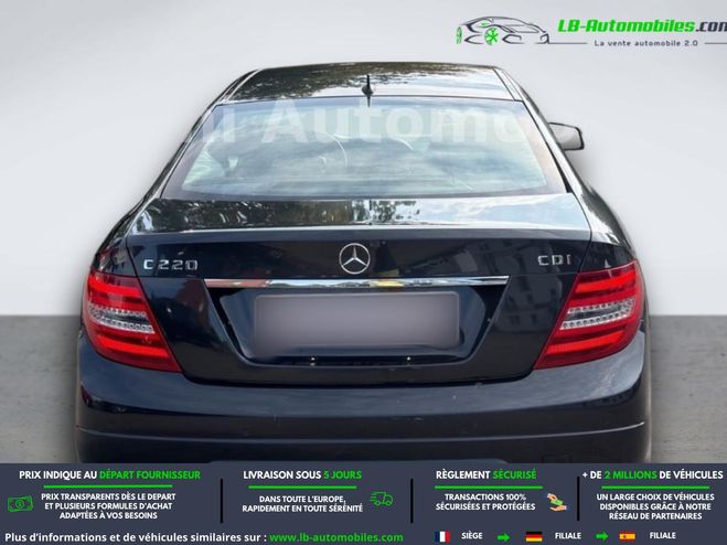 Mercedes Classe C 220 CDI BVA Noir M�tallique de 2013