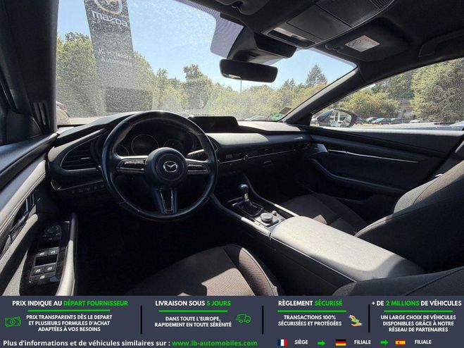 Mazda 3 2.0L e-SKYACTIV-G 122 ch BVM Bleu M�tallique de 2021