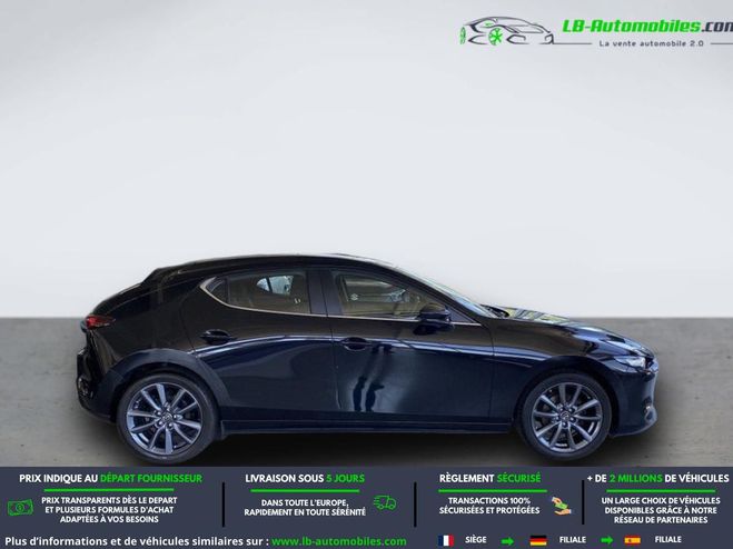 Mazda 3 2.0L e-SKYACTIV-G 122 ch BVM Noir M�tallique de 2021