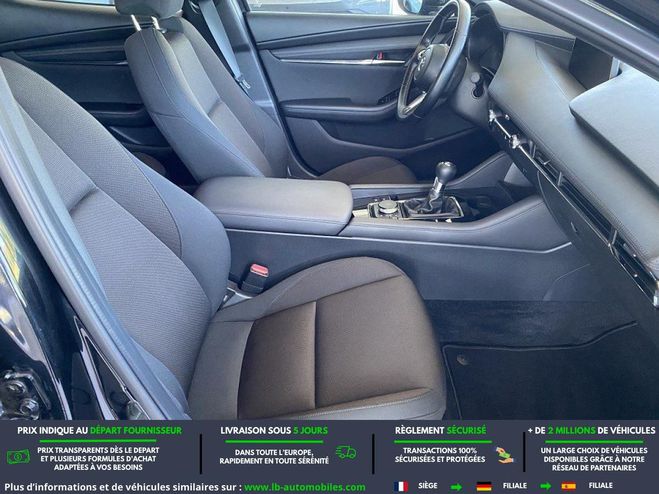 Mazda 3 2.0L e-SKYACTIV-G 122 ch BVM Noir M�tallique de 2021