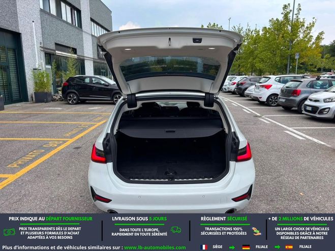 BMW Serie 3 320d 190 ch BVA Blanc de 2020