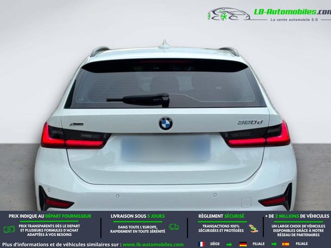 BMW Serie 3 320d 190 ch BVA Blanc de 2020