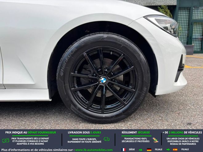 BMW Serie 3 320d 190 ch BVA Blanc de 2020