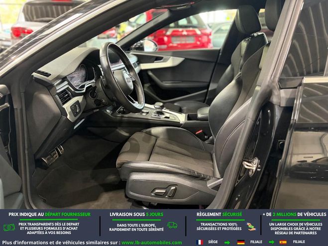 Audi A5 TDI 286 BVA Quattro Noir M�tallique de 2019