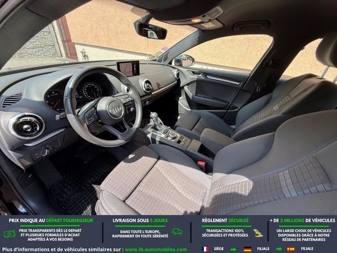 Audi A3 TDI 116 BVA Noir M�tallique de 2019