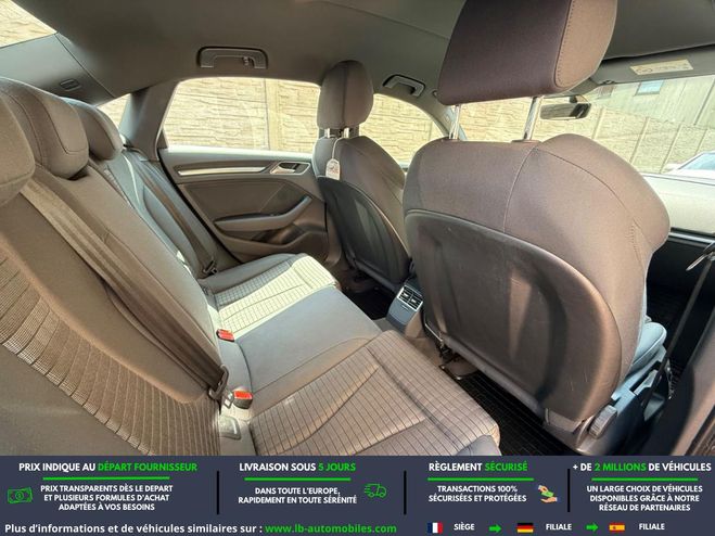 Audi A3 TDI 116 BVA Noir M�tallique de 2019