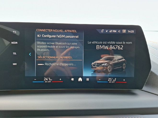 BMW Serie 1 120d 163 ch DKG7 M Sport 5p BLACK SAPPHIRE METALLIC de 2025