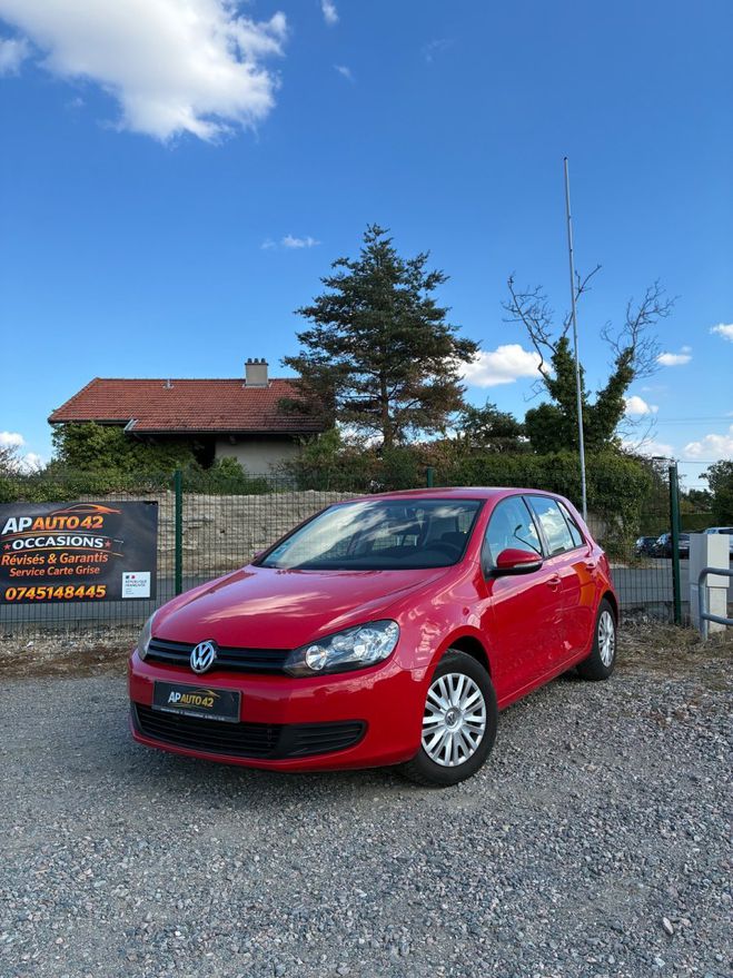 Volkswagen Golf VI 1,2 TSI 105CH TRENDLINE Rouge de 2011