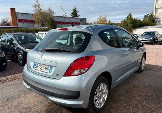 Peugeot 207 1.4 hdi70 active 3p garantie 3 mois Bleu de 2011