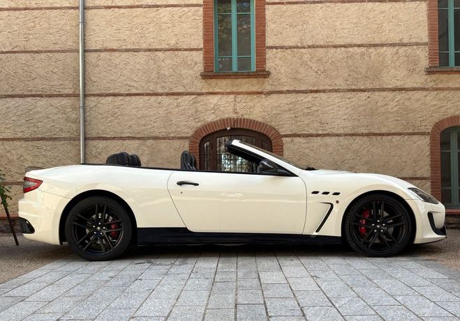 Maserati Grancabrio 4.7 V8 460ch MC STRADALE Blanc de 2014