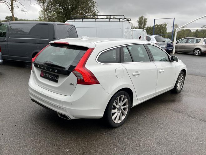 Volvo V60 D4 190CH BVA Geartronic BREAK Summum GAR BLANC de 2016