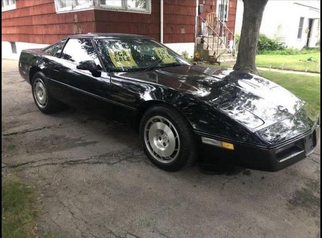 Chevrolet Corvette C4 5,7L V8 BVA - 1986 - 7800? NOIR de 1986