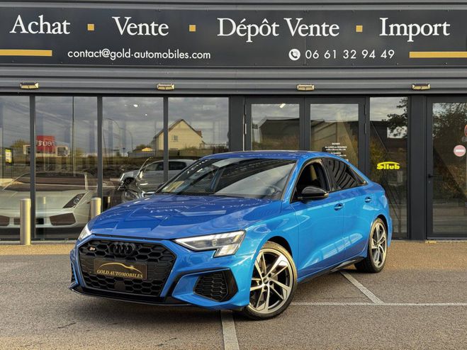 Audi S3 Berline 2.0 TFSI quattro Bleu (Peinture Exclusive) de 2020