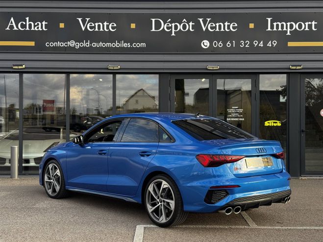Audi S3 Berline 2.0 TFSI quattro Bleu (Peinture Exclusive) de 2020