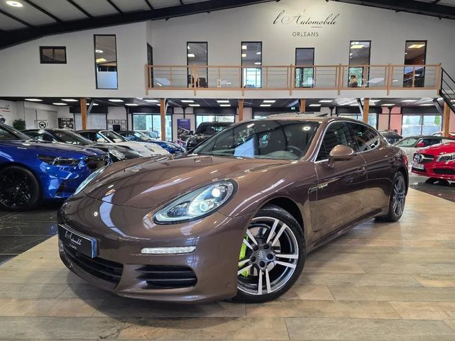Porsche Panamera PHASE 2 3.0 E-HYBRID 416 BVA TO / BOSE / Marron de 2013