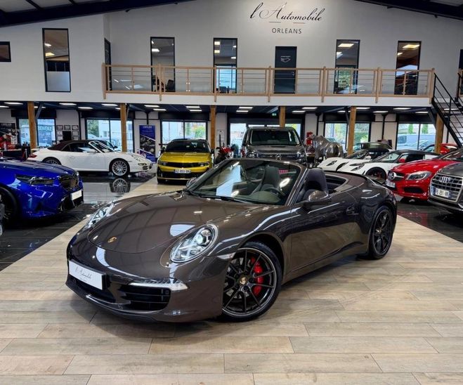 Porsche 911 (991) Cabriolet 3.8 400 Carrera S PDK7 O Marron de 2013