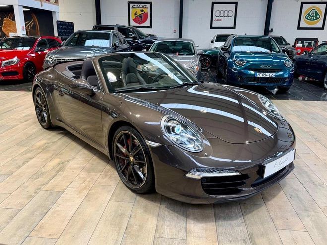 Porsche 911 (991) Cabriolet 3.8 400 Carrera S PDK7 O Marron de 2013