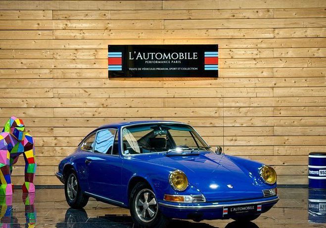 Porsche 912 pr�te � prendre la route historique limp Bleu de 1969