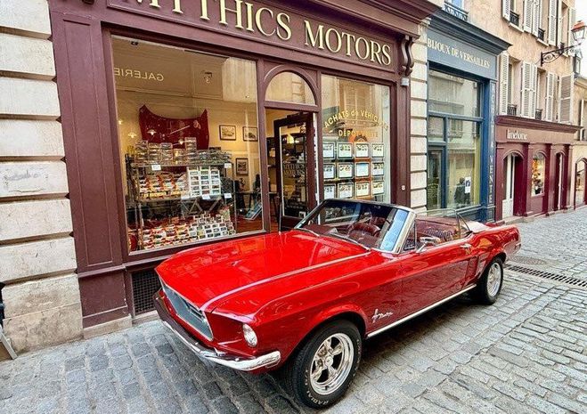 Ford Mustang 1968 v8 Rouge de 1968