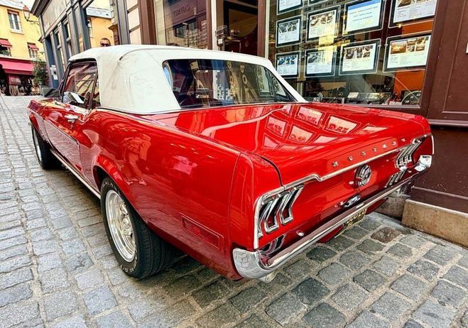 Ford Mustang 1968 v8 Rouge de 1968
