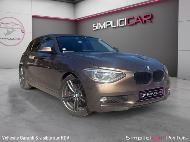 BMW Serie 1 F20 125i 218 ch Lounge Plus A toit ouvra Blanc de 2013