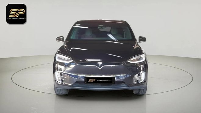 Tesla Model X P100D 612 CH * 6 PLACES * AUTOPILOT * PA Noir de 2017