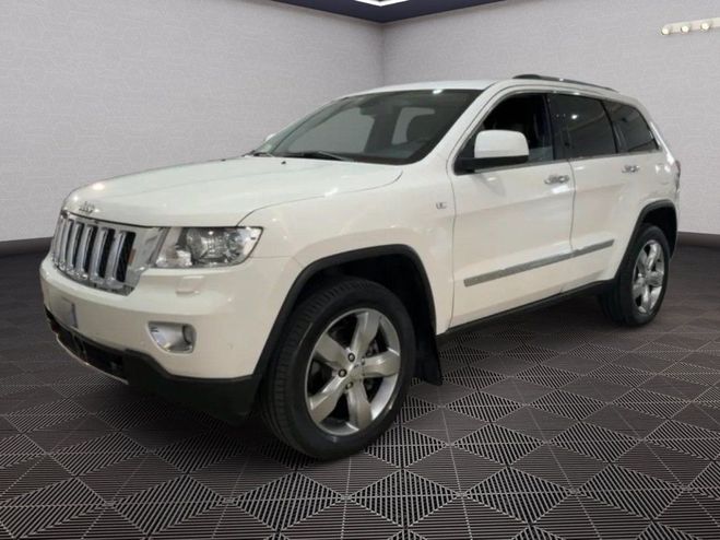 Jeep Grand Cherokee 3.0 CRD241 V6 FAP Overland Blanc de 2011