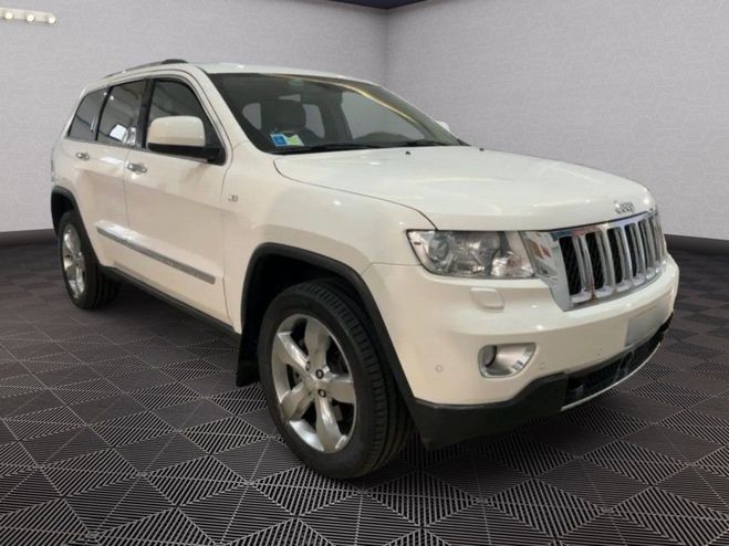 Jeep Grand Cherokee 3.0 CRD241 V6 FAP Overland Blanc de 2011
