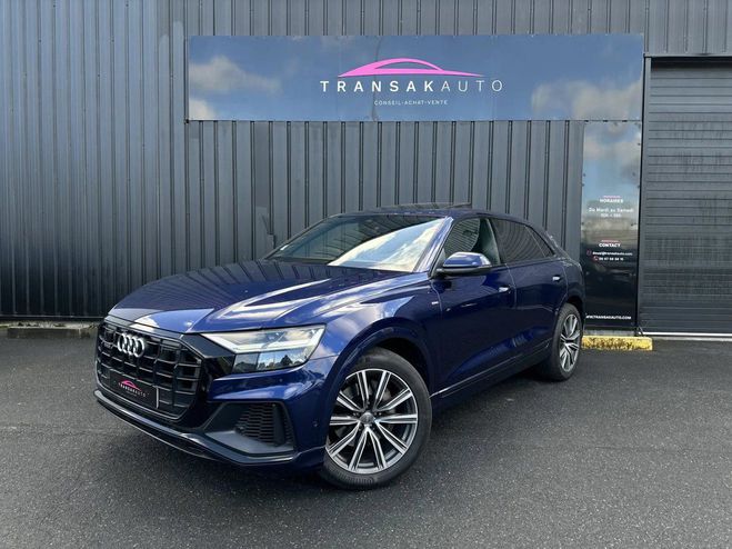 Audi Q8 45 TDI 231 Tiptronic 8 Quattro S line To Bleu de 2019