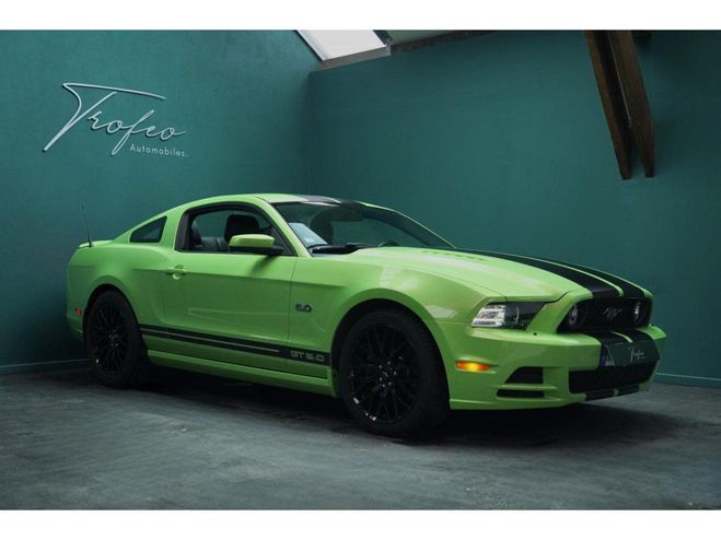 Ford Mustang GT 5.0 V8 420 cv - Vert pomme m�tallis�e VERT de 2013