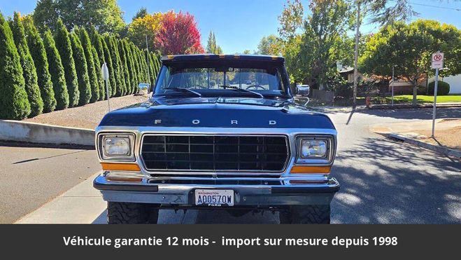 Ford F250 1979 pickup Bleu de 1979