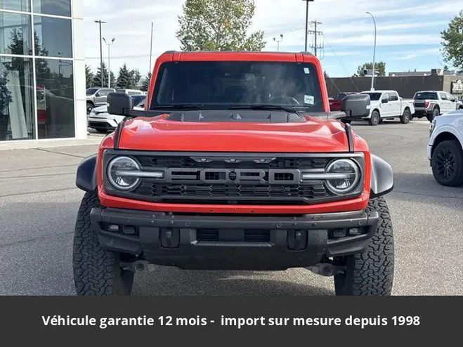 Ford Bronco raptor 4x4 Orange de 2022