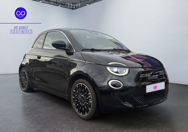Fiat 500 500e LA PRIMA ? 17 000 km Noir Int�rieur Noir de 2022