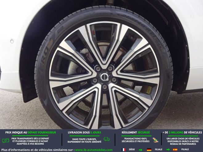 Volvo XC60 T6 AWD 253 ch + 87 ch BVA Blanc M�tallique de 2021