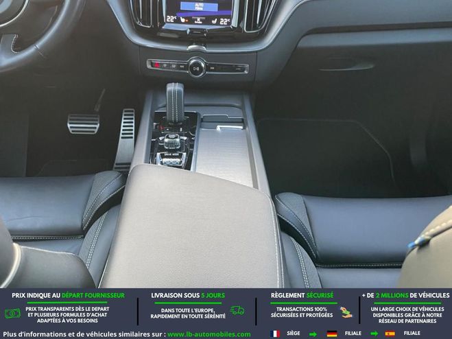 Volvo XC60 T6 AWD 253 ch + 87 ch BVA Noir M�tallique de 2021