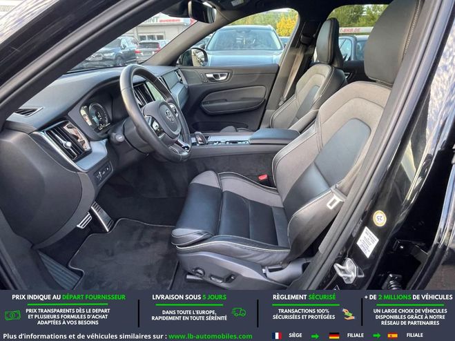 Volvo XC60 T6 AWD 253 ch + 87 ch BVA Noir M�tallique de 2021