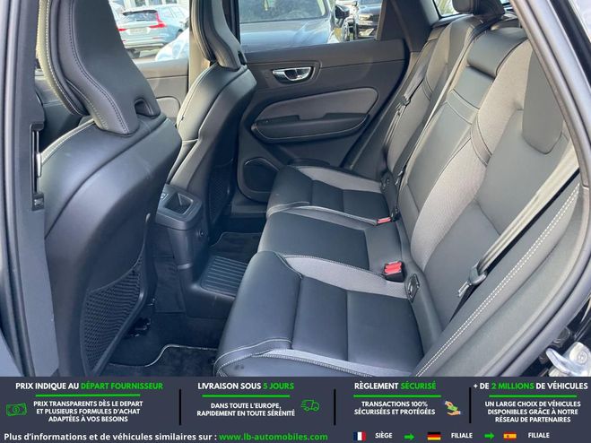 Volvo XC60 T6 AWD 253 ch + 87 ch BVA Noir M�tallique de 2021