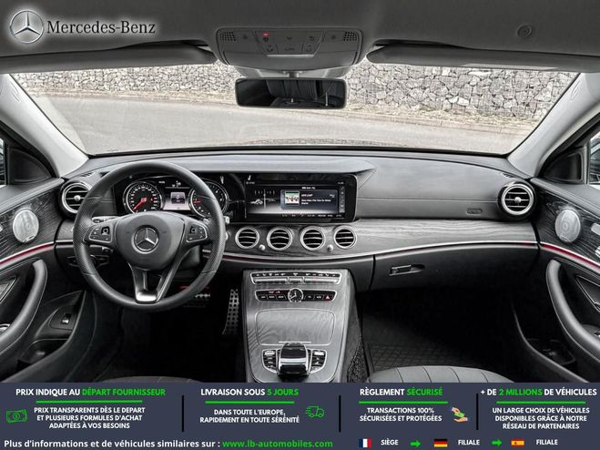 Mercedes Classe E 220 CDI BVA Noir M�tallique de 2017